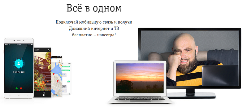 Тарифы Билайн "Все в одном"
