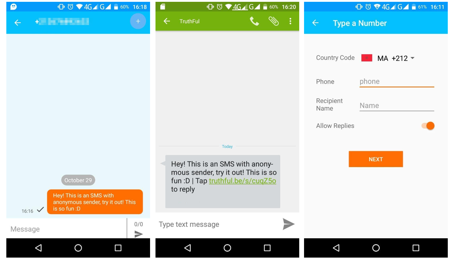 Приложение для бесплатной отправки SMS